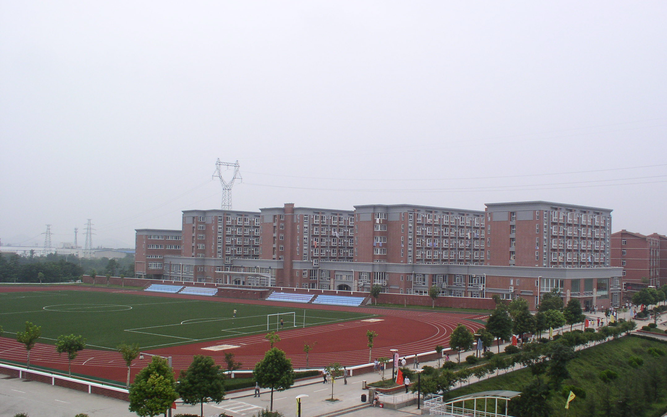 南京三江学院鸟瞰图图片
