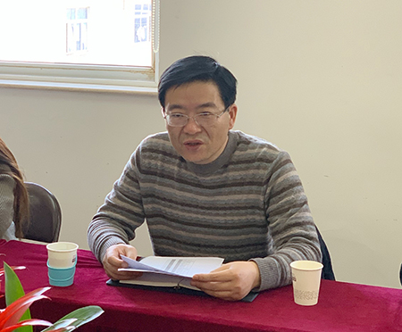 学生发展与服务中心周学军主任讲话