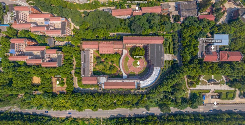 东校区,南校区平面图三江学院新校区设计平面图三江学院东山校区平面