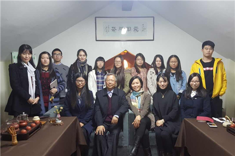 师生合影