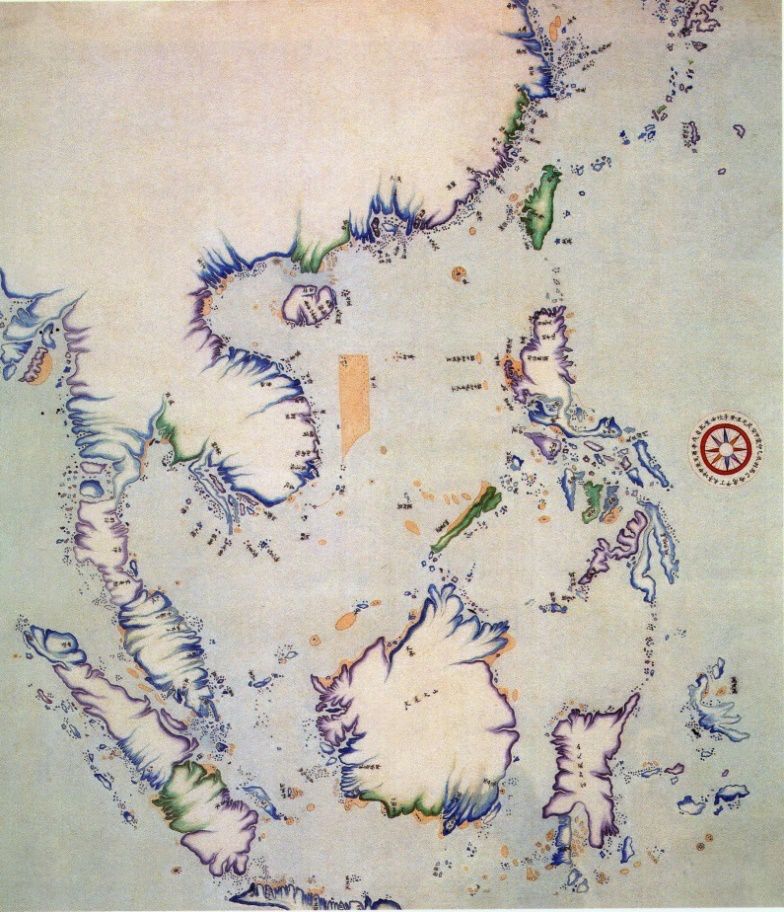 (转)中外古地图与海上"丝绸之路"